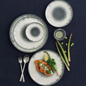 Gural Porselen - Порцеланова чиния с борд ф15см ANTARES-(GBSBLB15DUR14711)