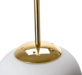 ПЕНДЕЛ СФЕРА Glass White/Gold APP669-1CP