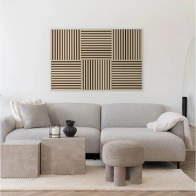 Акустични панели в комплект 2 бр. 52x52 cm Oak – House Nordic