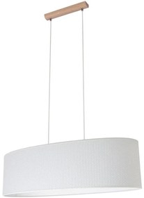 Spot-Light 1027400211536 - Полилей на кабел MERCEDES 2xE27/40W/230V, дъб