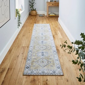 Сиво-бежов килим 225x60 cm Topaz - Think Rugs
