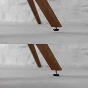 Кръгла трапезна маса с ясенов плот ø 90 cm Jubi – Ragaba