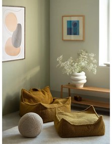 Кафяв детски пуф от букле Chair – Wigiwama