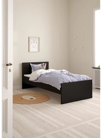 Черно единично легло 90x190 cm Naia – Tvilum