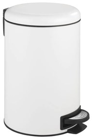 WENKO 22707100 - Кош за отпадъци LEMAN 25x38 cm бял/черен