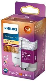 LED Димируема крушка Philips Warm Glow GU10/3,8W/230V 2200-2700K CRI90