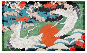 Изтривалка 40x70 cm Japanese Bird – Artsy Doormats