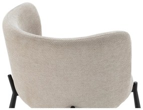 Бежови тапицирани трапезни столове в комплект 2 бр. Ginny – MOME