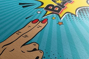 Картина на платно – С поп арт мотив – BANG!