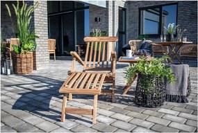 Шезлонг от тиково дърво Arrecife - House Nordic