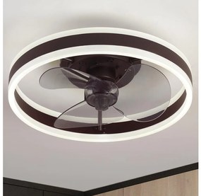 Brilagi LED осветително тяло с вентилатор, димируемо, 30W, 230V, 3000-6500K, чер
