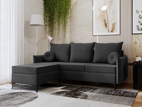 Ъглов диван Leon L-Gkri Skouro-Left