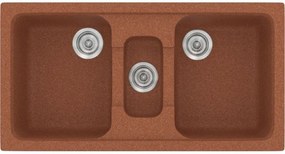 Мивка Sanitec 325-Granite Terracotta