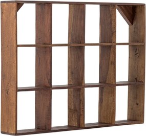 На няколко нива стенен рафт от рециклирано дърво в естествен цвят 53 cm Tilo – Bloomingville