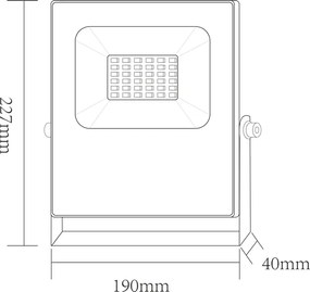 Проектор Градина Porygon 30W RGB