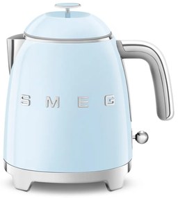 Светлосиня електрическа кана от неръждаема стомана 800 ml Retro Style – SMEG