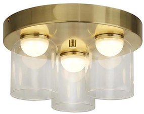 Searchlight 23083-3SB - LED таванно осветително тяло HIGHBALL 3xLED/5,3W/230V Ø 30 см