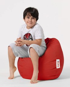 Градински пуф Premium Kids, цвят Червен