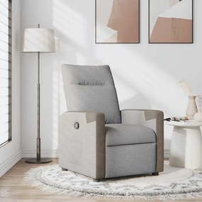 Sonata H Recliner Chair Cloud Grey Fabric