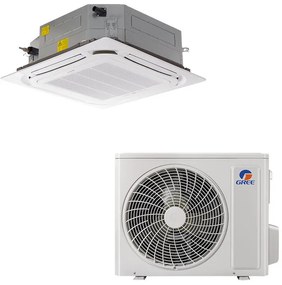 Касетъчен климатик Gree GUD50T1 + GUD50W1/NhA-S, 18000 BTU, 34 м2, A++, R-32, Бял