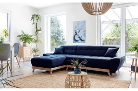 Морскосин разтегателен диван променлив ъглов диван Dazzling Daisy - Miuform