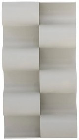 Сив стенен метален стелаж за вино брой бутилки 6 Montes – Bloomingville