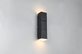 Матово черно LED стенна лампа Raglan – Trio