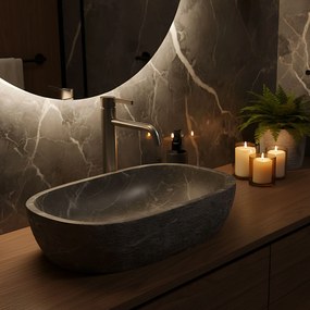 Смесител за мивка Rea Foster Brush Nickel High