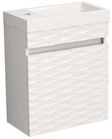 Конзолен PVC шкаф ICP 3945, 39.5x21.5x45см