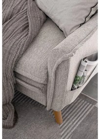 Бежов разтегателен ъглов диван (десен ъгъл) Charming Charlie – Miuform