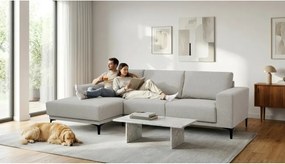Сив ъглов диван (ляв ъгъл) Chile – Scandic