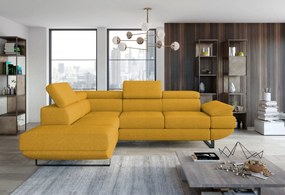 Ъглов диван Lionel-Moustardi-Left