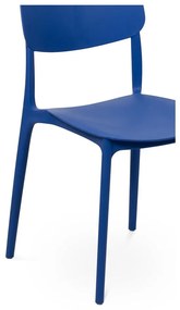 Син пластмасов градински стол Hébé – Bonami Essentials