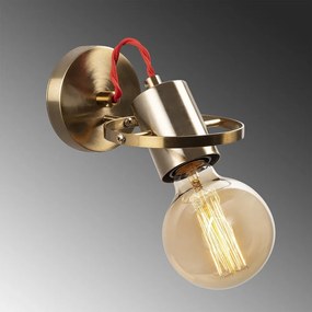 Стенна лампа в златисто Vaveyla – Opviq lights