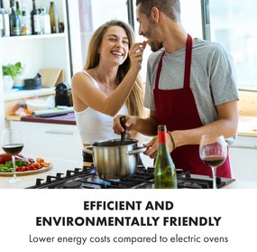 Klarstein Ignito 4 Zonen, газов котлон, 4 Sabaf горелки, неръждаема стомана, сребрист