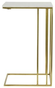 Странична масичка с плот от имитация на мрамор 31x41 cm Roshan – Light &amp; Living