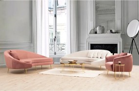 Кремав диван 255 cm Eses – Artie