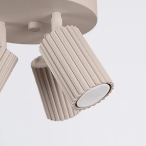 Кафяво-сив метален прожектор Gleam – Sollux