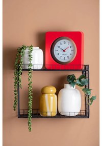 Черен стоманен стенен рафт на няколко нива 40 cm Reja – PT LIVING