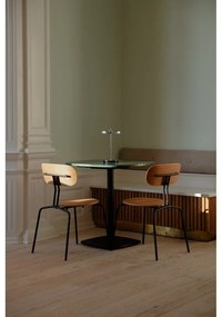 LED затъмняваща се настолна лампа с метален абажур в сребрист цвят (височина 31 cm) Asteria Move – UMAGE