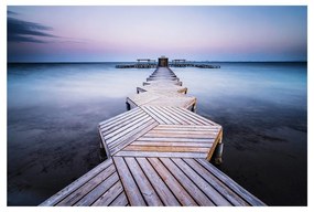Картина 113x85 cm Twilight Pier – Styler