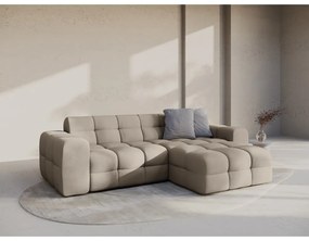 Кафяв ъглов диван (десен ъгъл) Kendal – Micadoni