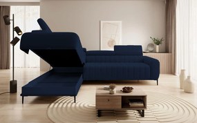 Ъглов диван Елизия-син-ляв