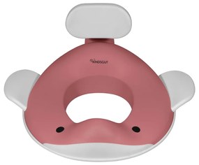 Тъмнорозова детска седалка за тоалетна Dusty pink – Kindsgut