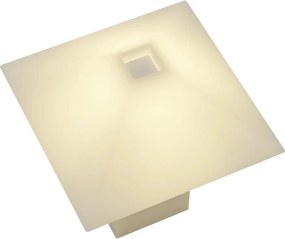 Бяла LED затъмняваща се настолна лампа с метален абажур (височина 33,5 cm) Sanaka – Blomus