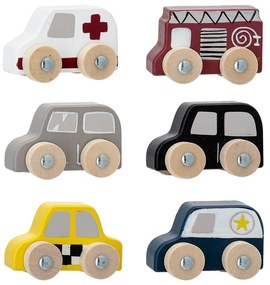 Дървени коли в комплект Avin - Bloomingville Mini