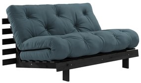 Сгъваем диван в петролен цвят 140 cm Roots Black Night – Karup Design