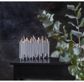 Бяла коледна светлинна украса Note - Star Trading