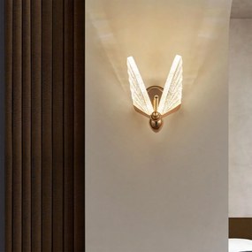 СТЕННА ЛАМПА LED LHJ104-1W LIGHT ROSE GOLD