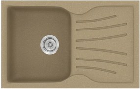 Мивка Sanitec 327-Metallic Cream